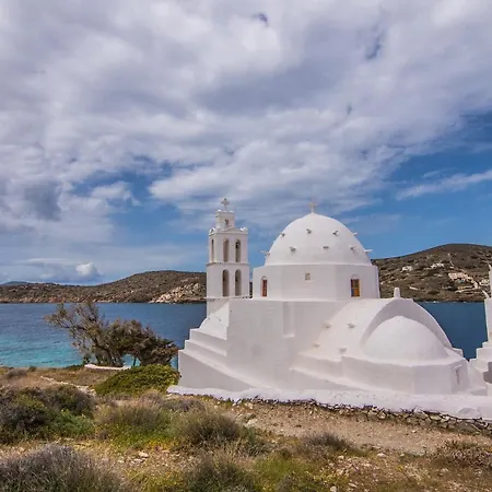 イン Cycladic Seafront Suites - Premium イオス島 チョーラ